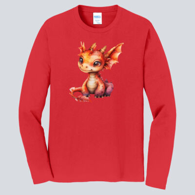 Adult Long Sleeve Shirt - House - Baby Dragon Thumbnail