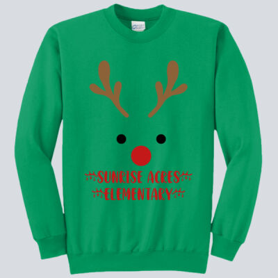 Adult Crewneck - Winter Holidays - Reindeer Thumbnail