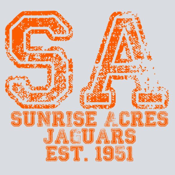 Distressed Varsity SA - Orange Thumbnail