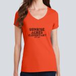 Women's V Neck Tee - Sunrise Acres Thumbnail